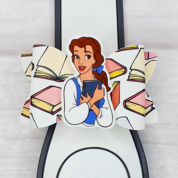 Bookworm Belle Magicband Bow - Picture 1 of 1